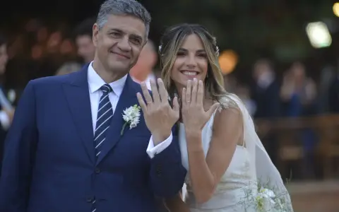 La pareja se casó en 2022