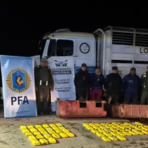 Golpe al narcotráfico en El Tala: incautaron más de 70 kilos de cocaína en un operativo interfuerzas