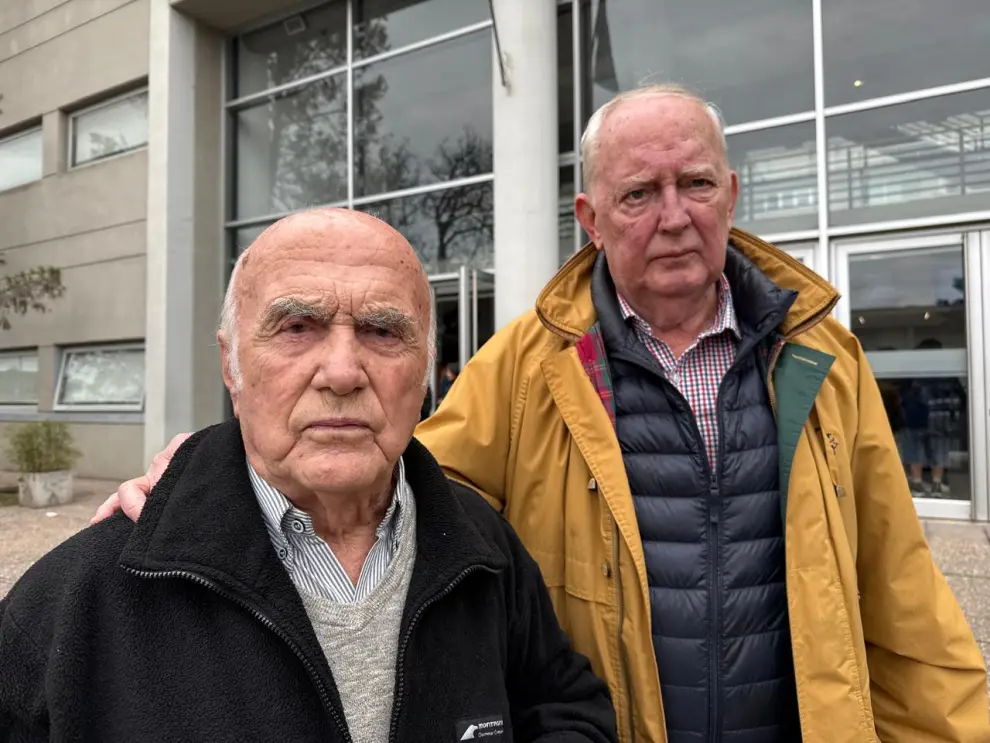 El abuelo y el padre de Mercedes Kvedaras