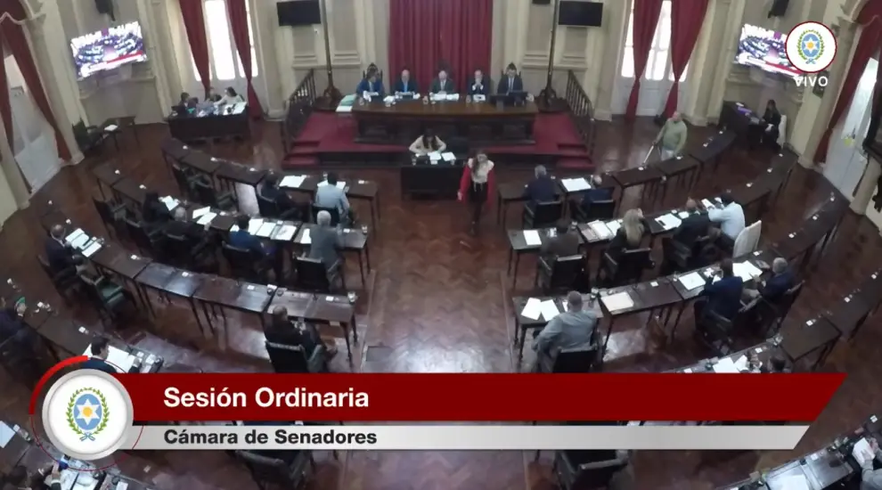 Sesión en el Senado de Salta