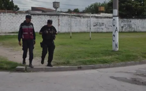 El barrio Santa Cecilia donde se produjo el homicidio.