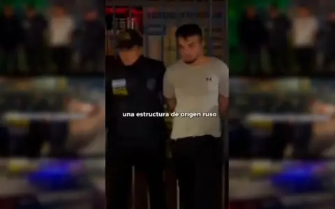Ruso que fue detenido