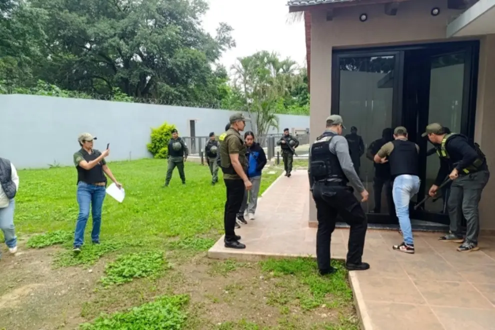 Allanamiento a la vivienda del exlegislador acusado de cohecho