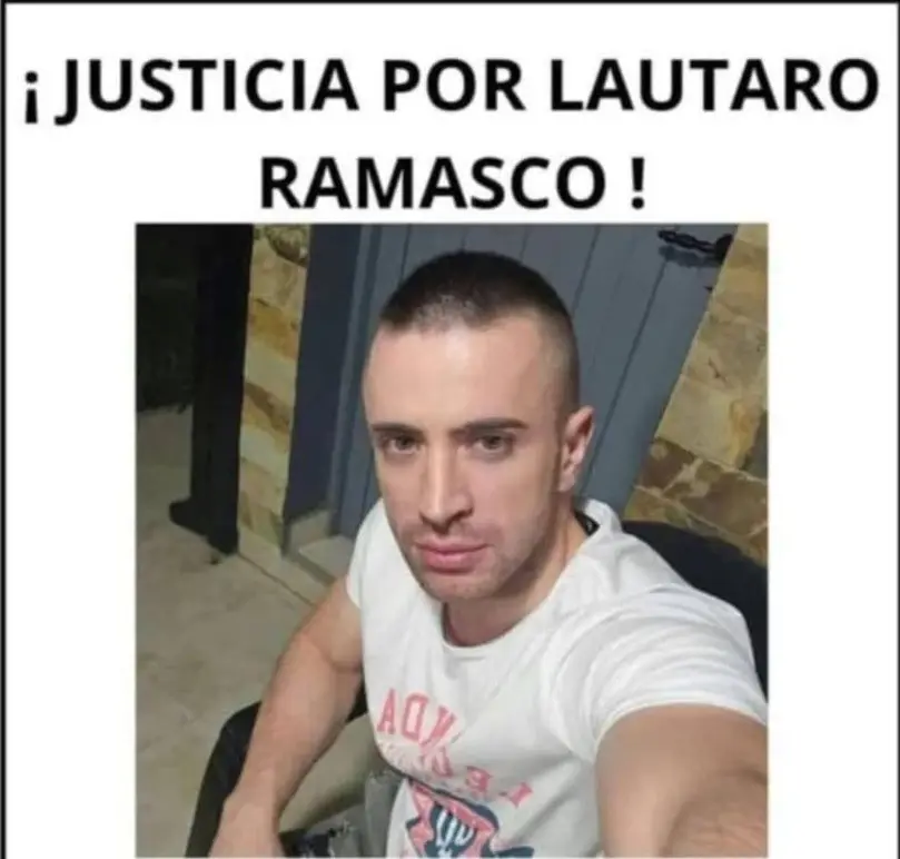 Pedido de justicia por Lautaro Ramasco.