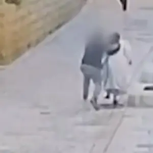 Video: Brutal ataque en Israel a una monja
