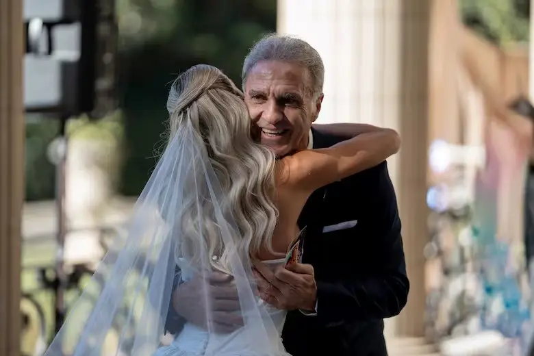 Oscar Ruggeri y su hija