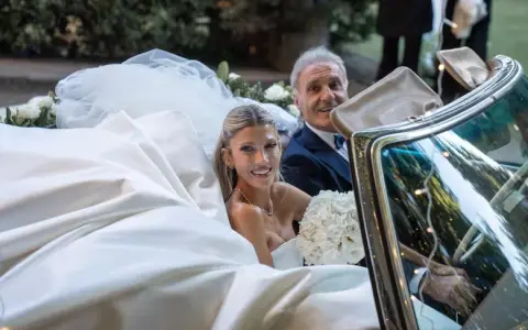 Candela Rggeri y su padre