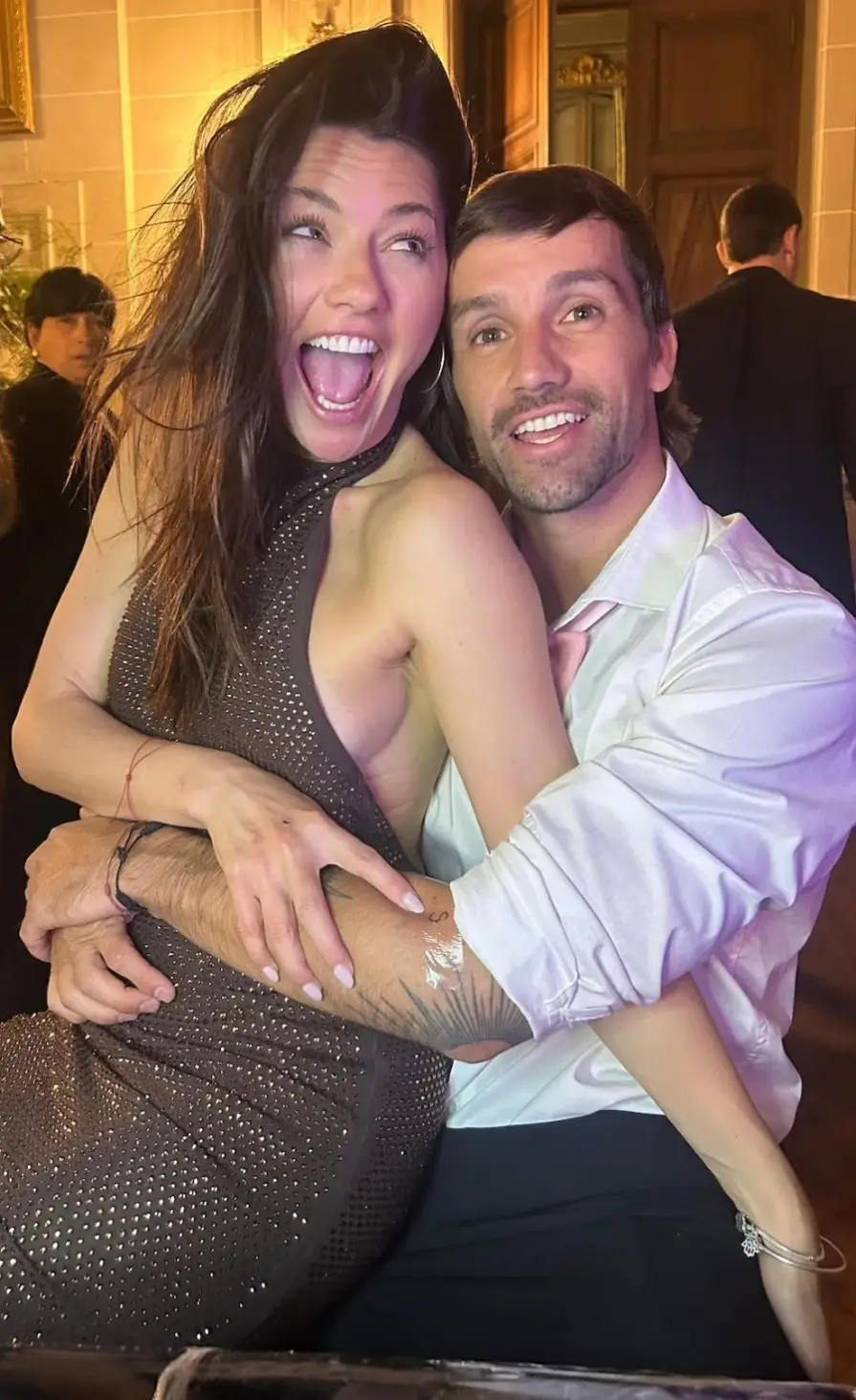 Sofía "Jujuy" Jiménez y su novio, Gustavo Hormachea