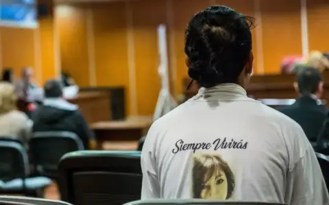 Santiago Zambrani, condenado a perpetua por el femicidio de Paola Álvarez.
