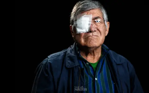 Carlos Héctor Velázquez, suboficial mayor retirado de 77 años