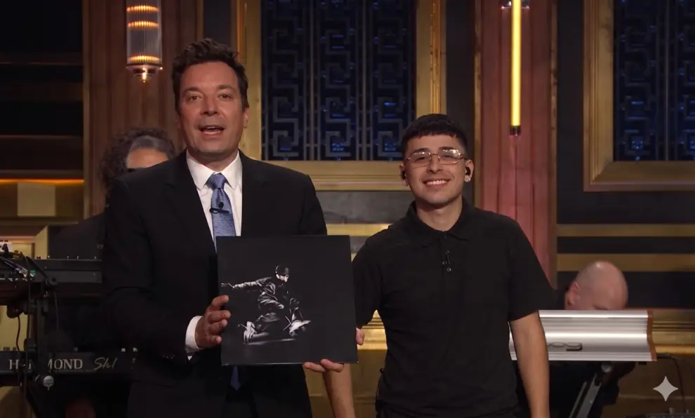 Trueno con Jimmy Fallon