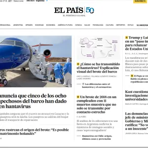 El probable hantavirus "argentino" se lleva toda la atención de los medios españoles tras los contagios en el crucero