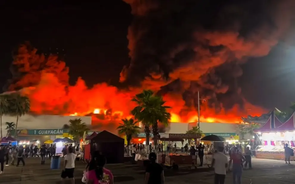 Incendio México