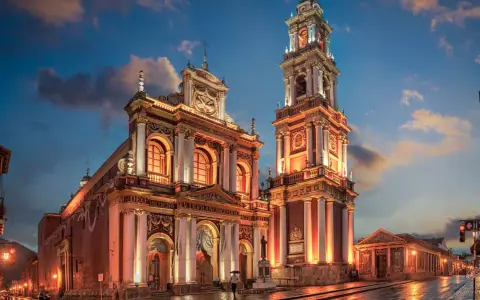 Postal de la ciudad de Salta.