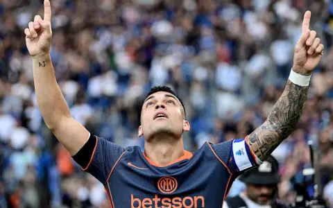 Lautaro Martínez volvió con gol de su lesión para el Inter campeón, es otra vez máximo goleador en Italia y alivia a Scaloni.