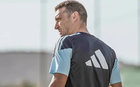 Entrenamiento de la selección argentina de fútbol