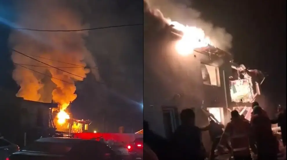 Explosión en Santa Cruz