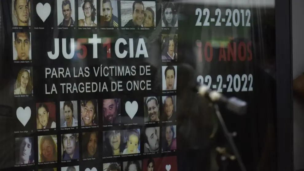 Decimo tercer aniversario de la Tragedia de Once