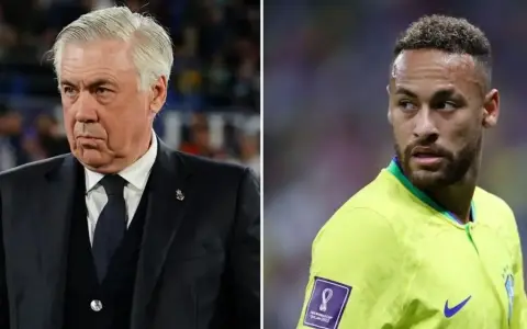 Neymar, al fin convocado por Ancelotti en Brasil.