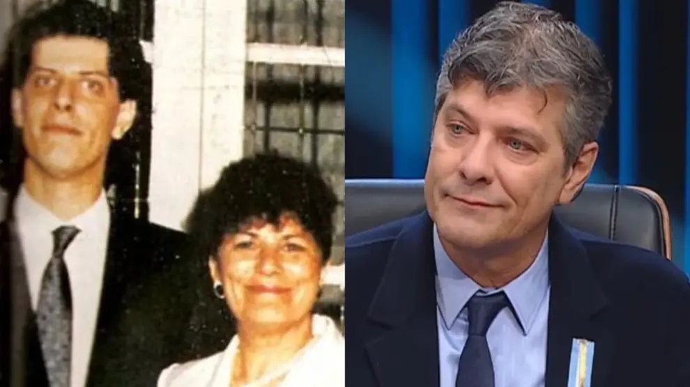 Mario Pergolini y su madre,Beatriz