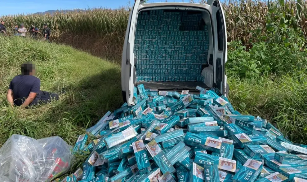 Más de 90 mil paquetes de cigarrillos secuestrados