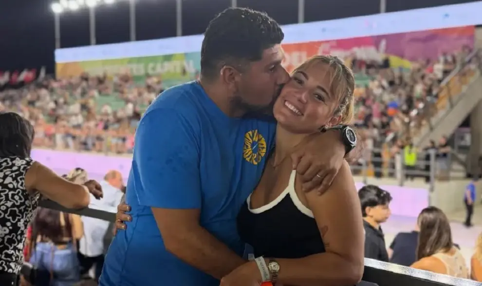 Ortigoza y Oliva, enamorados.
