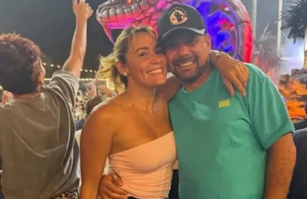 Rocío Oliva y Néstor Ortigoza.