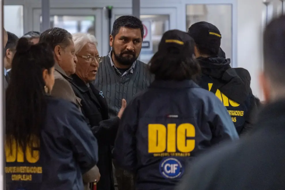 Beatriz Elizabeth Yapura, esposa de Santos Clemente Vera Rumbo a la extracción de ADN