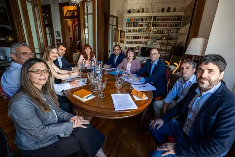 Reuniones en la casa de Cristina Fernández de Kirchner