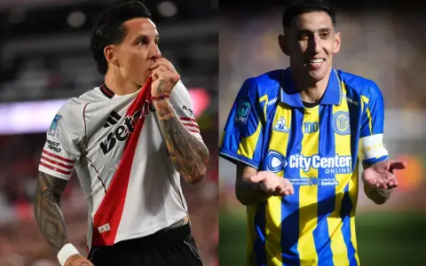 Sebastián Driussi y Ángel Di María. River y Rosario Central animarán una semifinal cargada de condimentos en el Monumental.