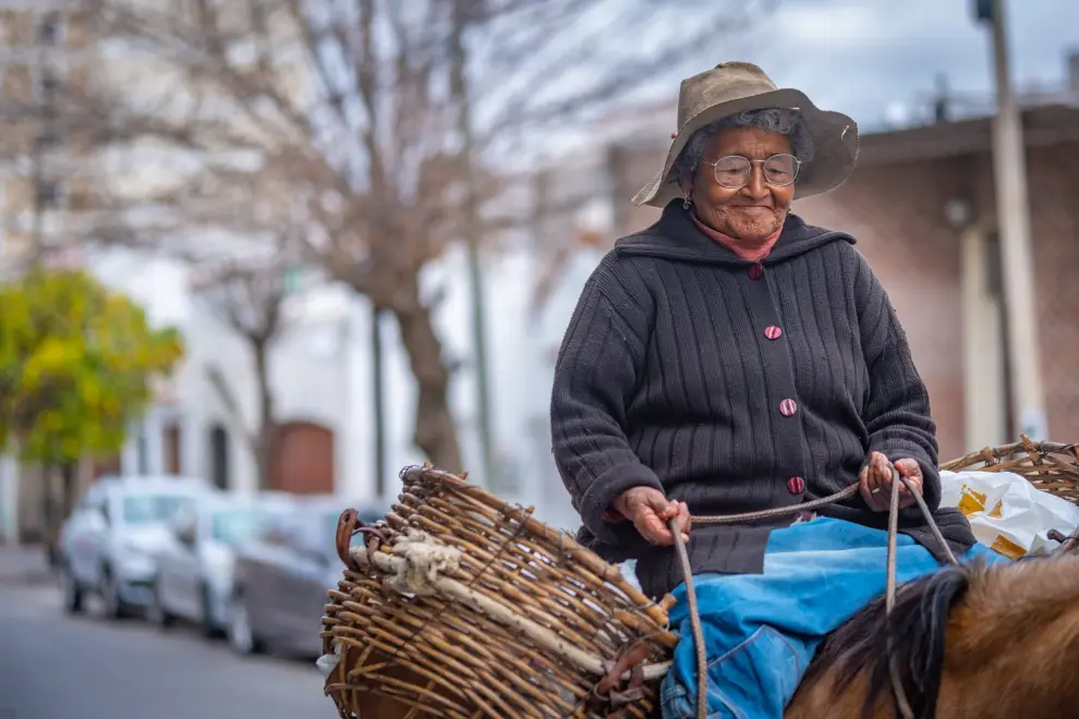 Tamalera a Caballo Maria Asuncion de Pastrana