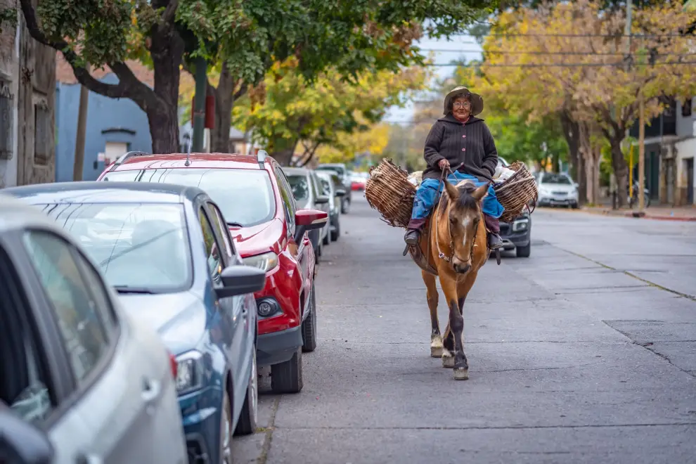 Tamalera a Caballo Maria Asuncion de Pastrana