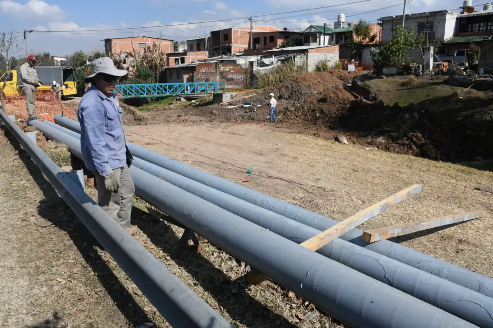 Obras de agua y cloacas Salta
