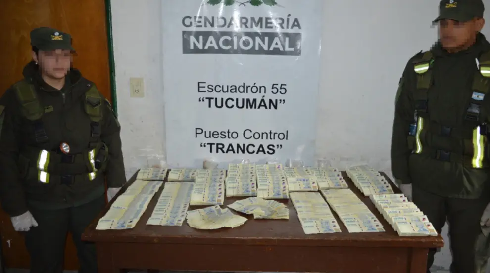 El dinero secuestrado
