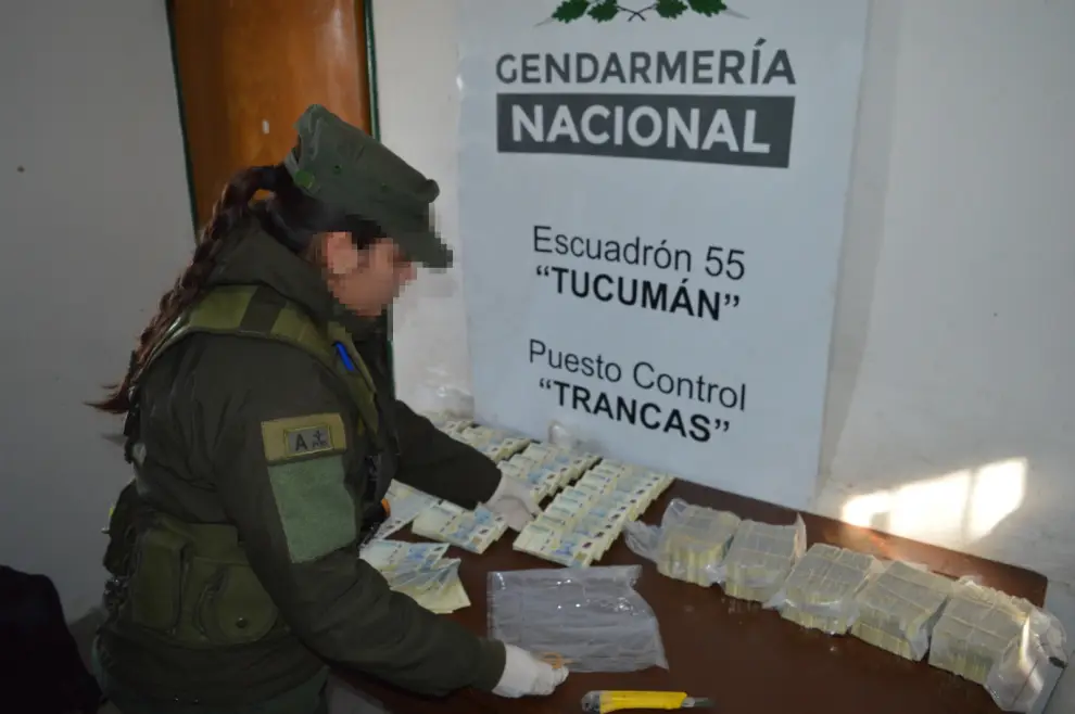 El dinero secuestrado