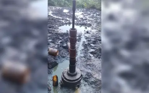 El foco de contaminación detectado en las sierras de Aguaragüe.