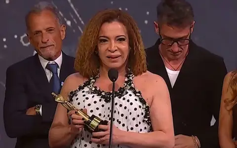Lizy Tagliani y un duro discurso en los Martín Fierro 2026.