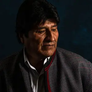 Evo Morales acusó a Javier Milei de apoyar la represión en Bolivia  