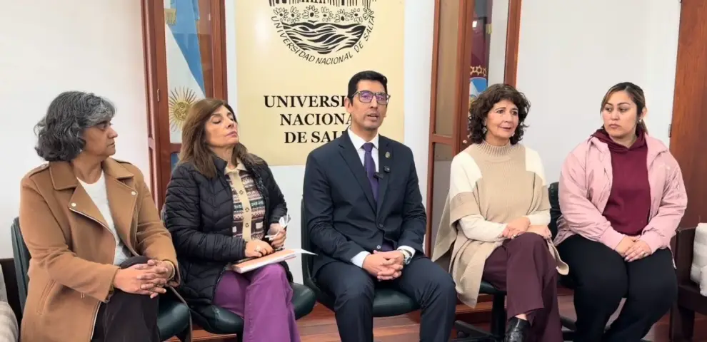 Autoridades de la Unsa por la causa por imágenes falsas