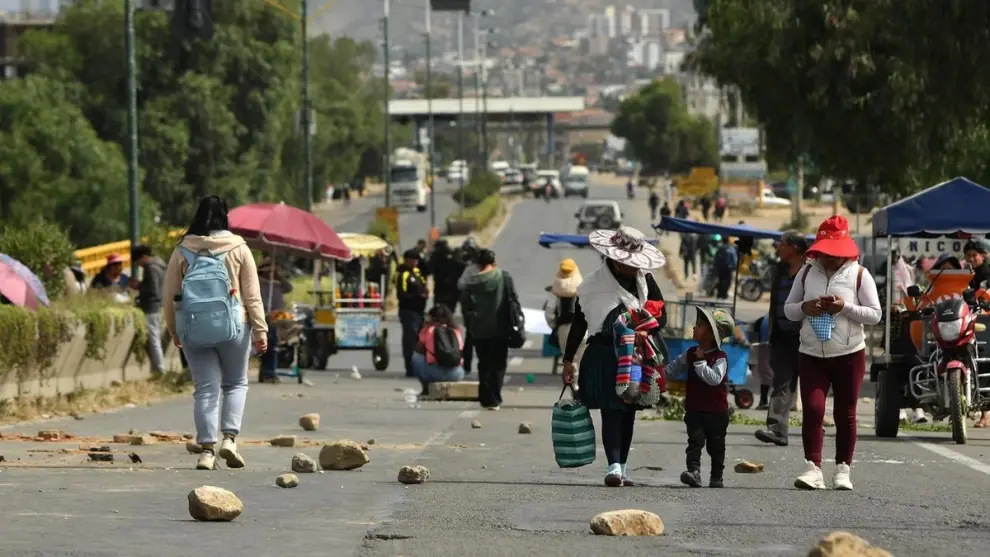 Bolivia en llamas