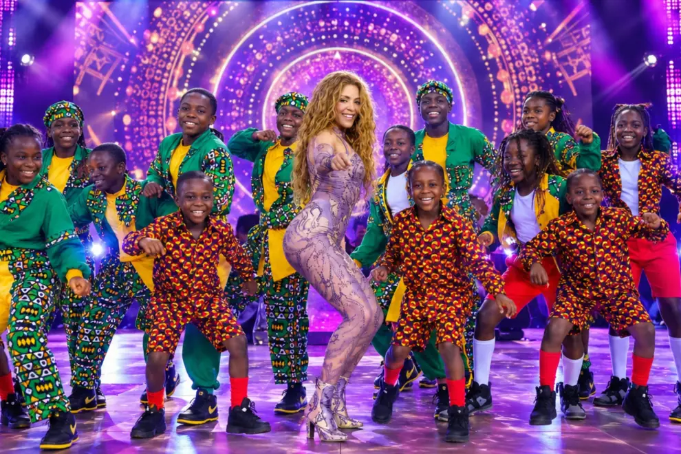 Shakira y Ghetto Kids