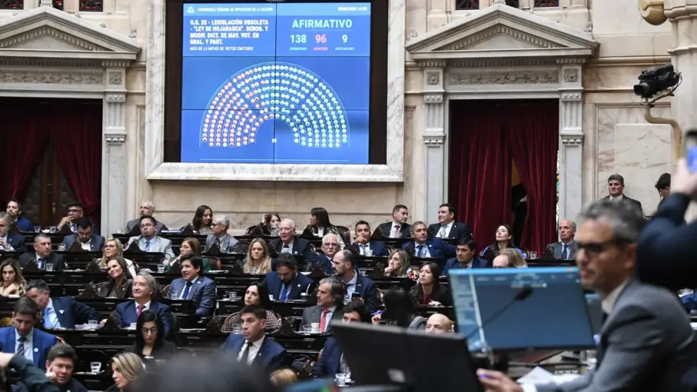 Diputados aprobó la Ley Hojarasca.