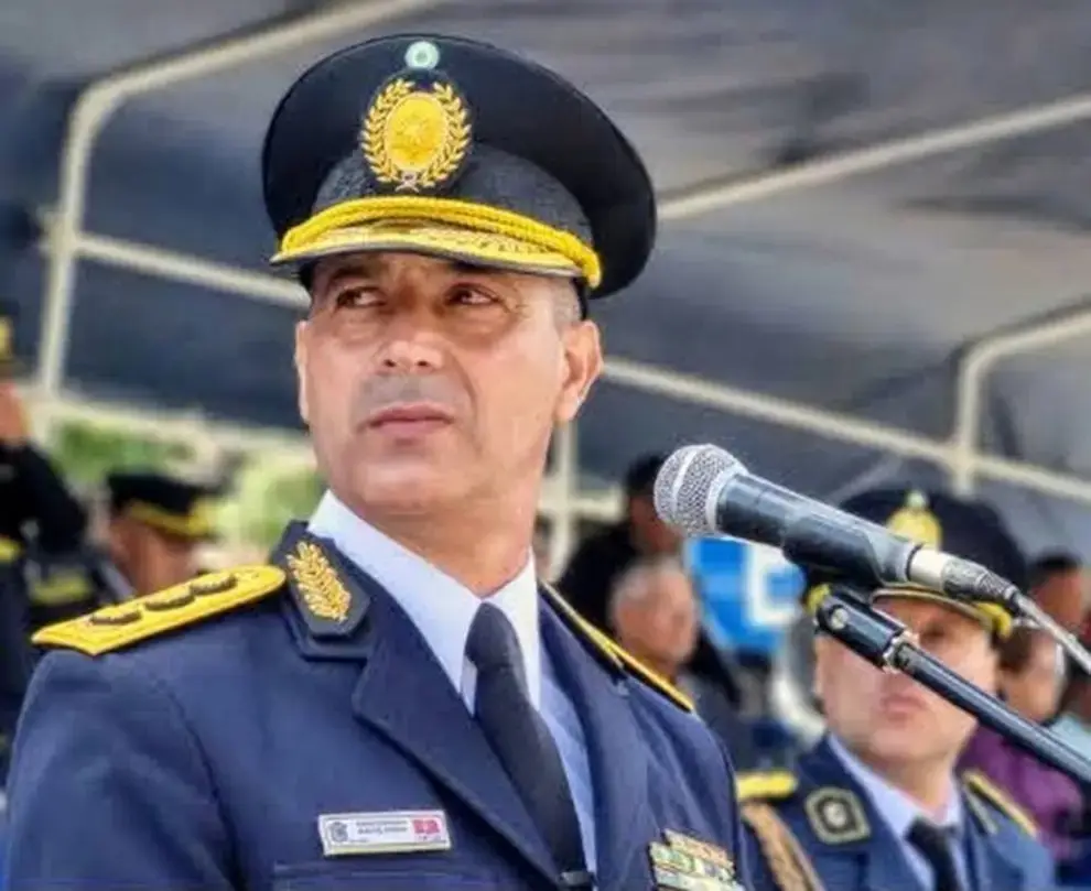 El director General de Seguridad Vial de Salta, Adrián Sanchez Rosado.