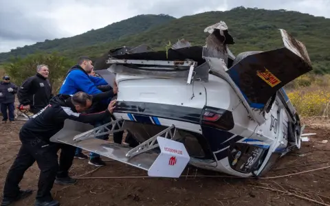 Accidente de Nicolás Palau.