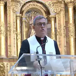 Monseñor Jorge García Cuerva fue contundente ante Milei: “Basta de arengar la división y la polarización porque nadie se salva solo”