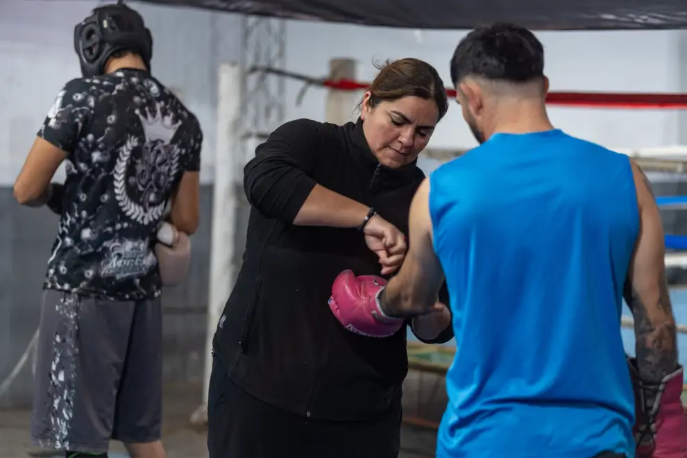 Team Sandra Mamani boxeo 