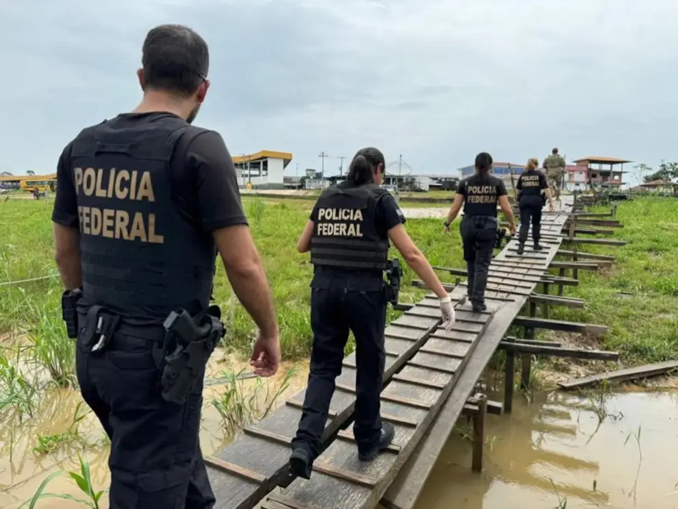 La Policía Federal de Brasil colaboró activamente en la captura en Bolivia.