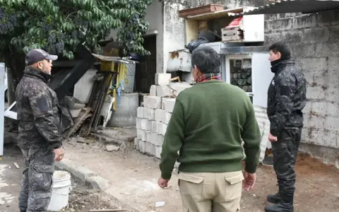 Inspección de la Patrulla Ambiental en la zona Norte.