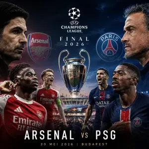 PSG y Arsenal van por el reinado supremo de Europa: se juega una final de Champions que promete emociones de principio a fin