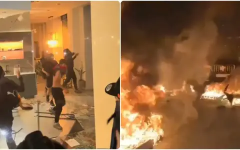 Caos total en París.